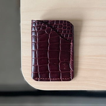 Budapest V1 kártyatartó - croco