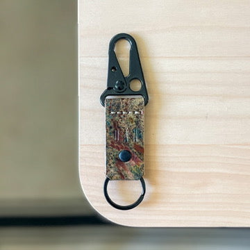Keychain carabiner - dyed