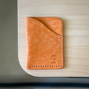 Budapest V1 kártyatartó - narancs maya