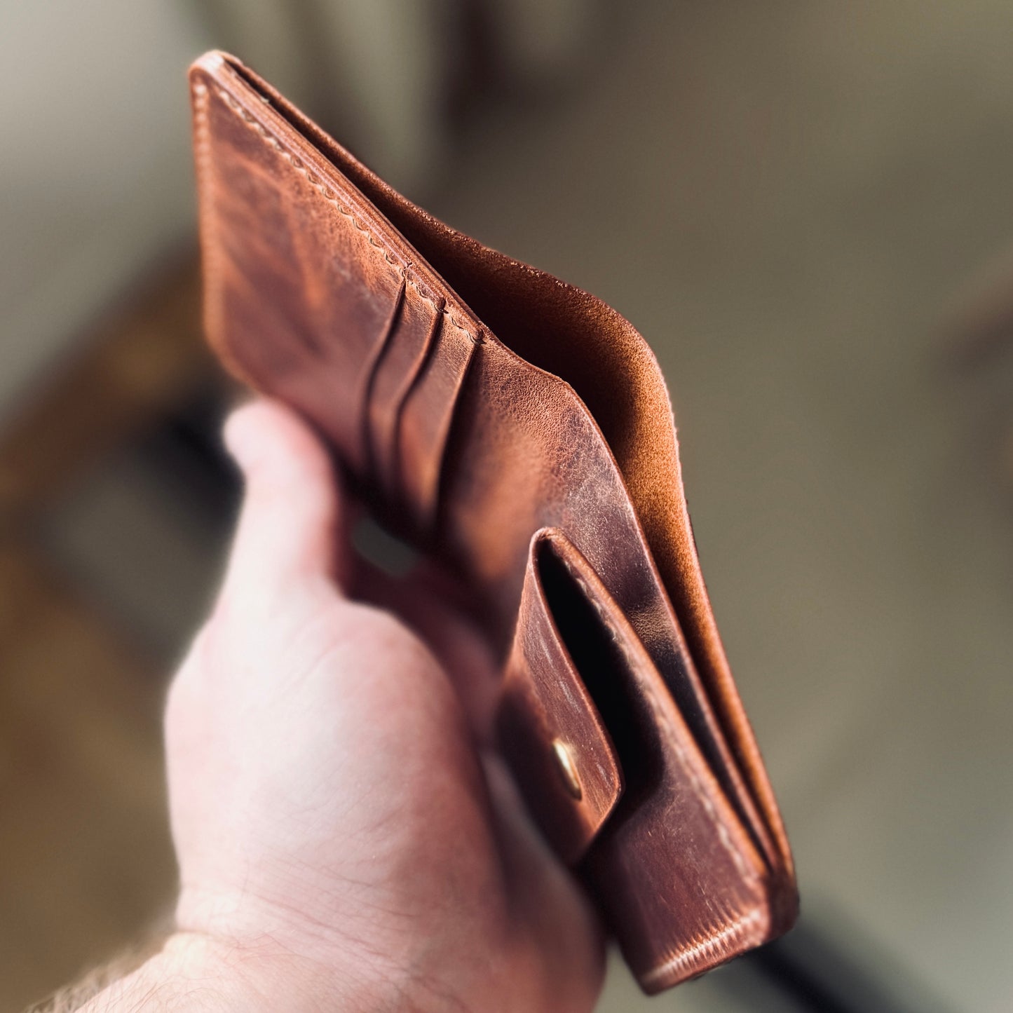 Berlin wallet - dark brown