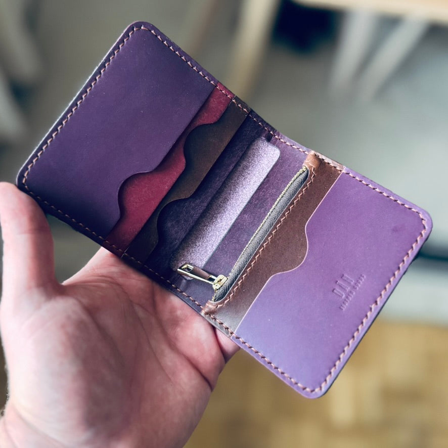 Lyon wallet - purple