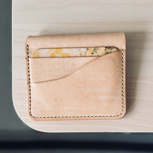 Amszterdam pénztárca - natúr festett