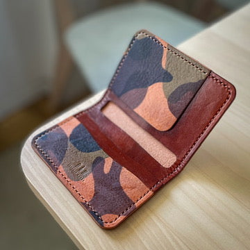 Malmö pénztárca - barna & camo