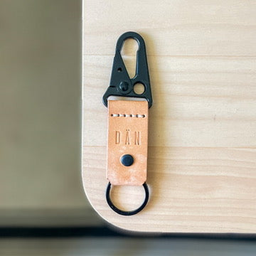 Keychain carabiner - natural