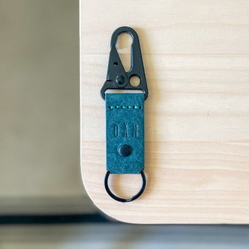 Keychain carabiner - turquoise