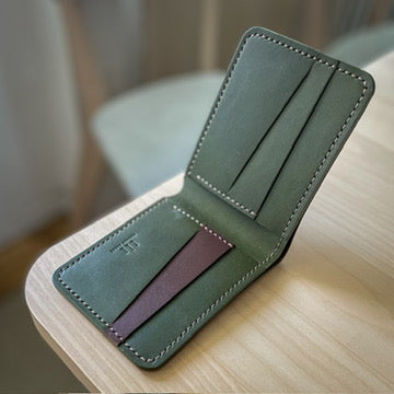 Dublin wallet - olive