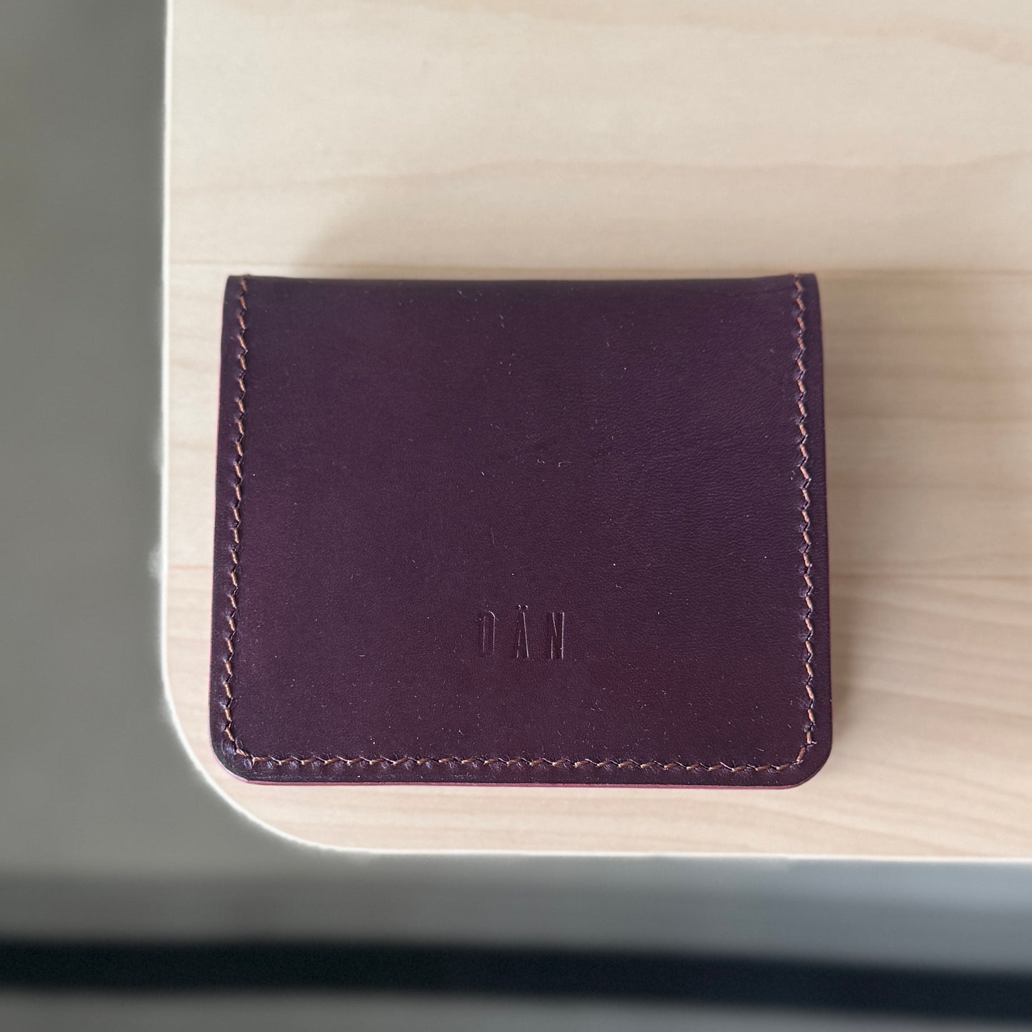 Lyon wallet - deep purple