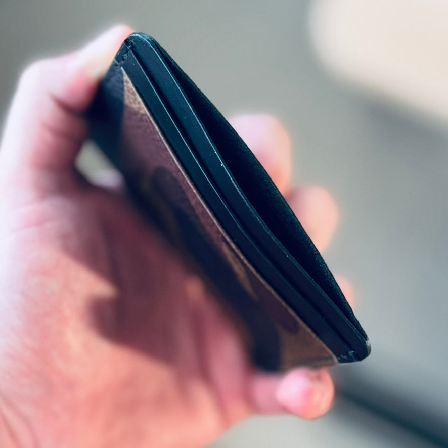 Porto cardholder - black camo