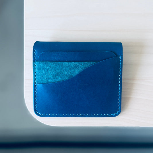 Amsterdam wallet - blue