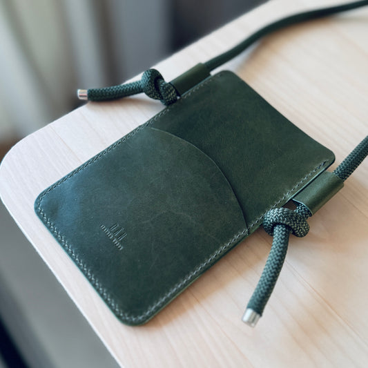 Crossbody telefontartó - oliva