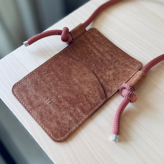 Crossbody telefontartó - világosbarna pueblo