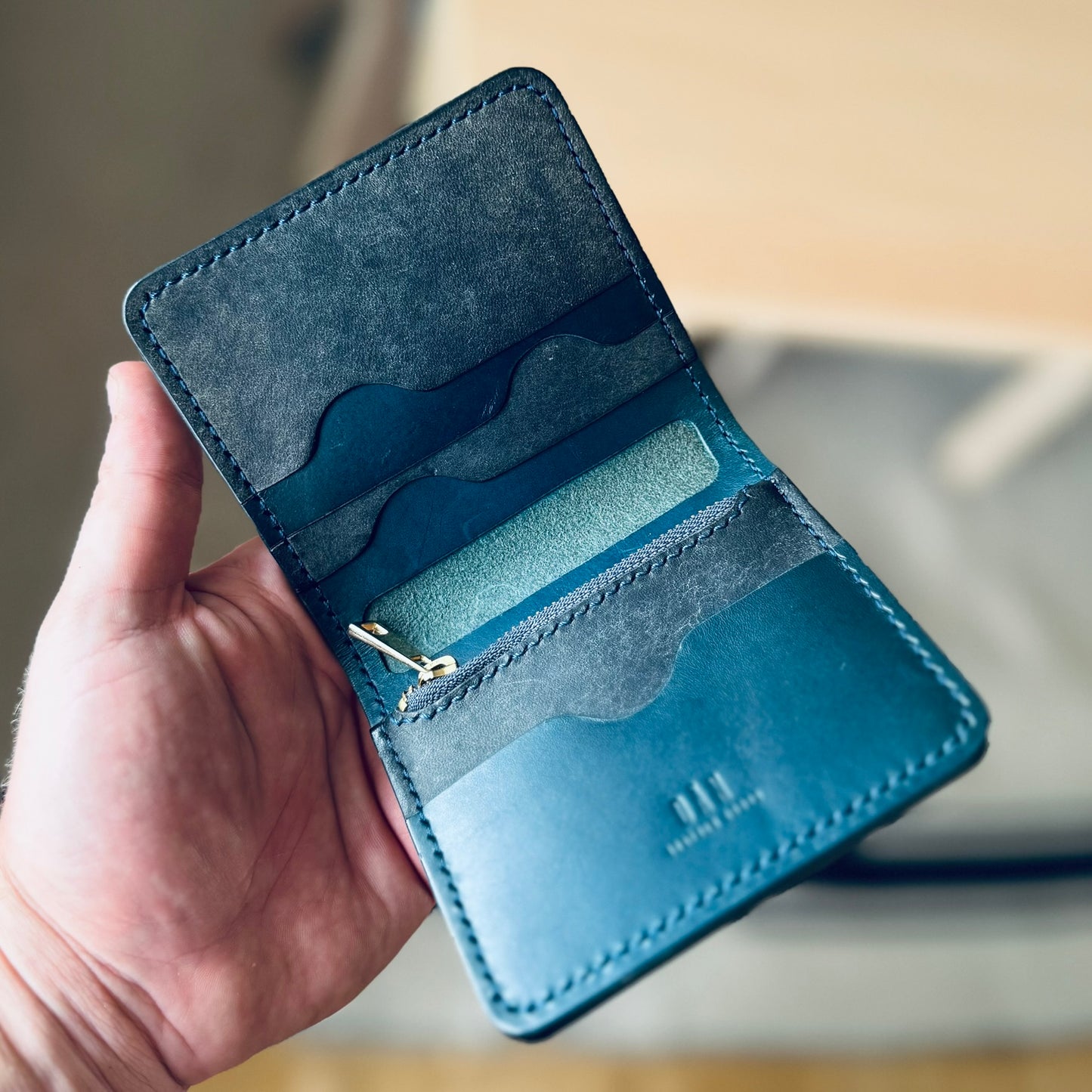 Lyon wallet - dark blue