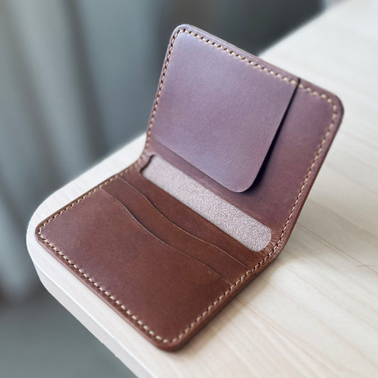 Malmö wallet - mid-brown