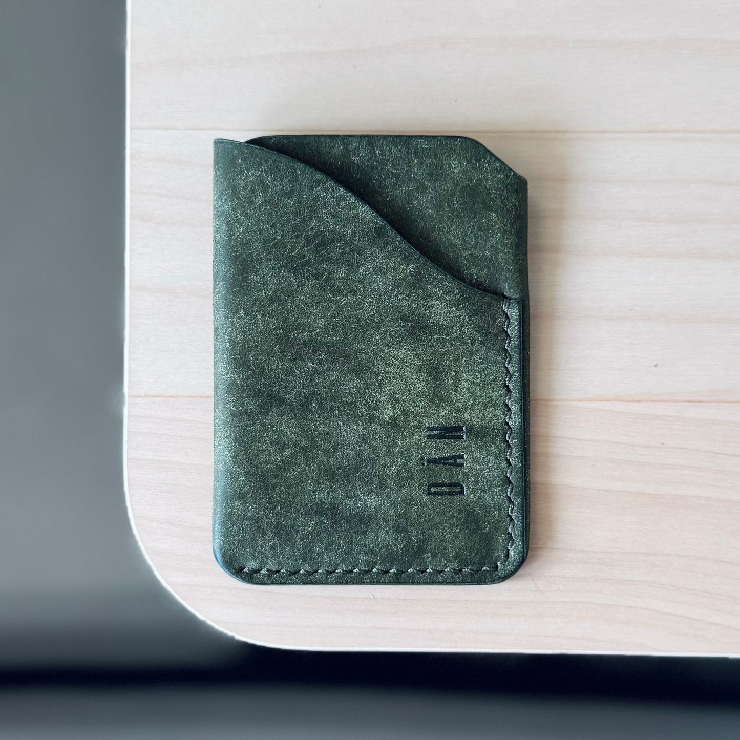 Budapest V1 card holder - green pueblo