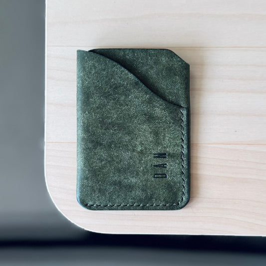 Budapest V1 card holder - green pueblo