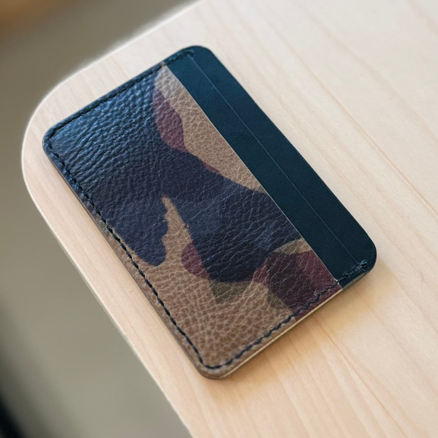 Porto cardholder - black camo