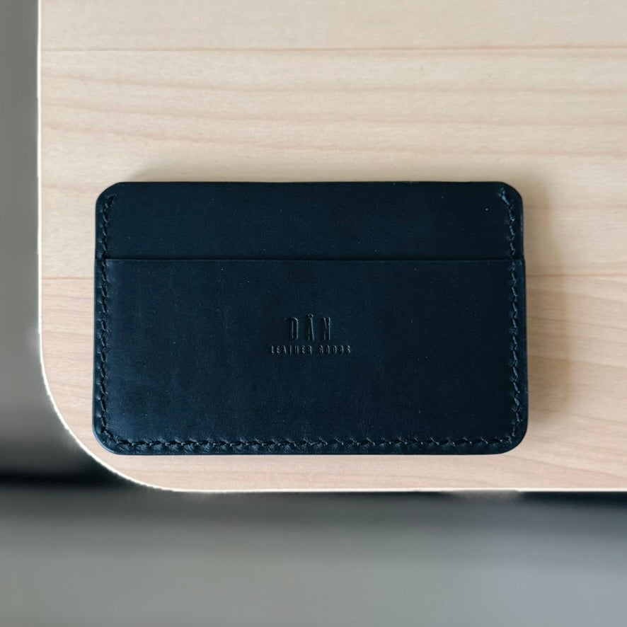 Casette card holder - black & blue