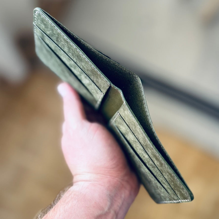 Dublin wallet - green pueblo