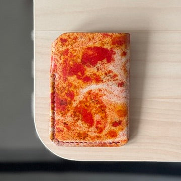 Budapest V1 kártyatartó - festett piros