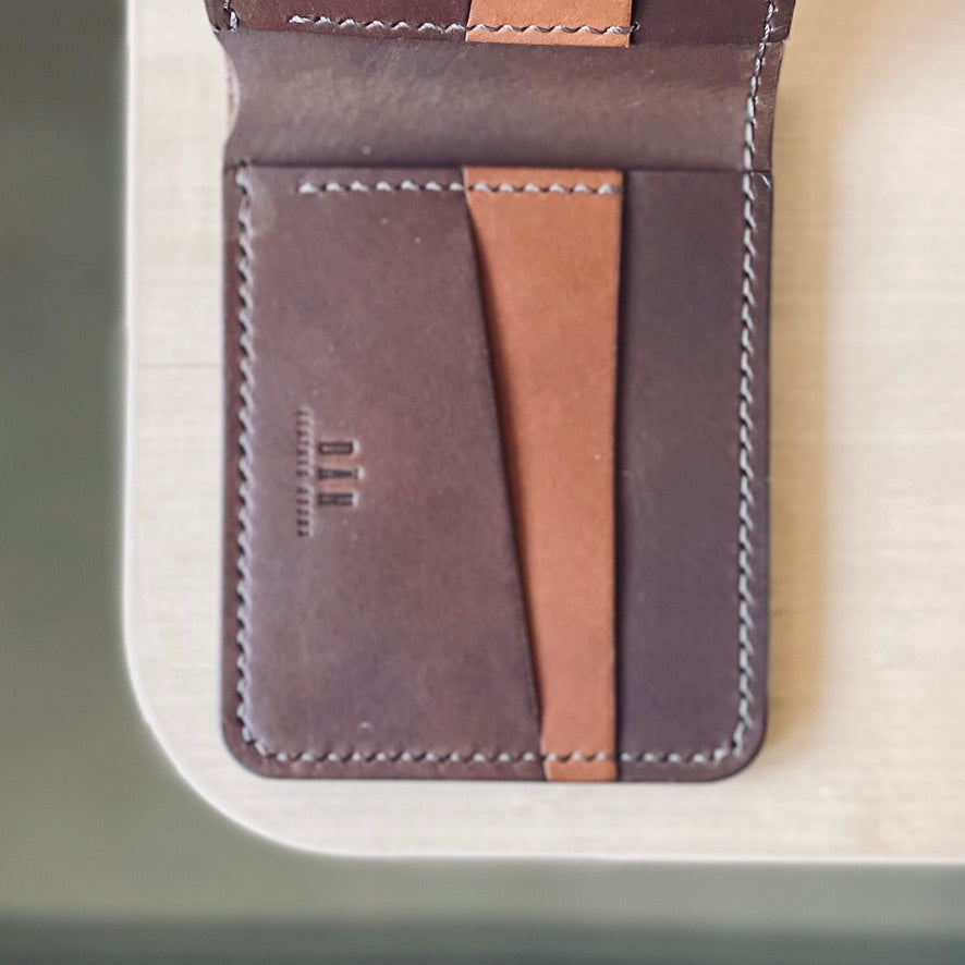 Dublin wallet - nutbrown