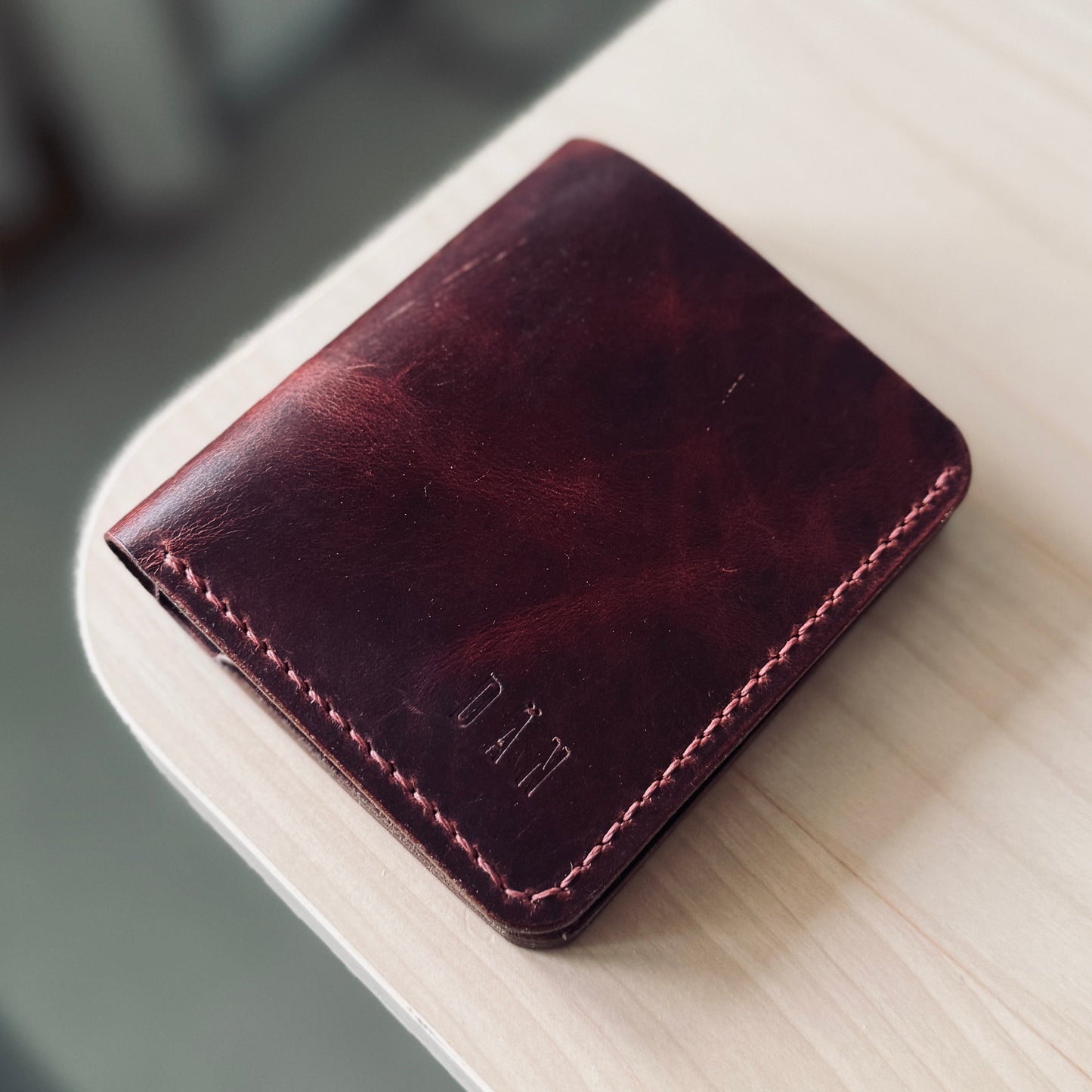 Berlin pénztárca - burgundy
