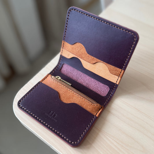 Lyon pénztárca - mély lila