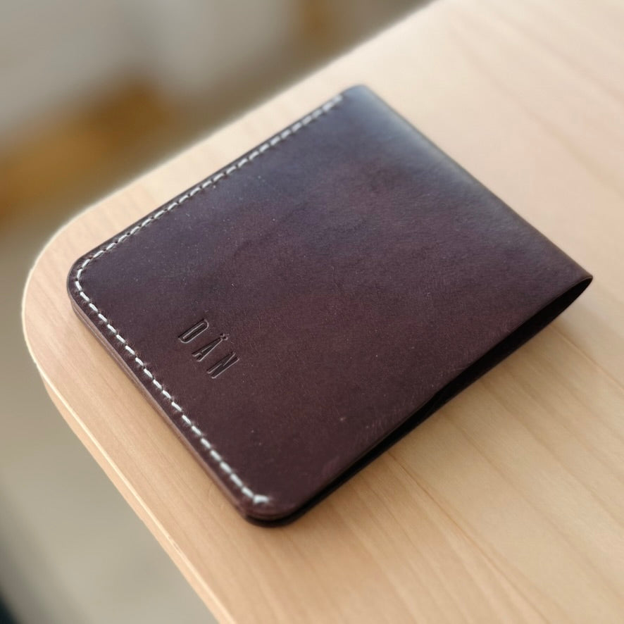 Stockholm wallet - dark brown