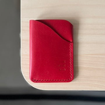 Budapest V1 kártyatartó - piros