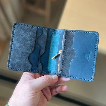 Lyon wallet - blue