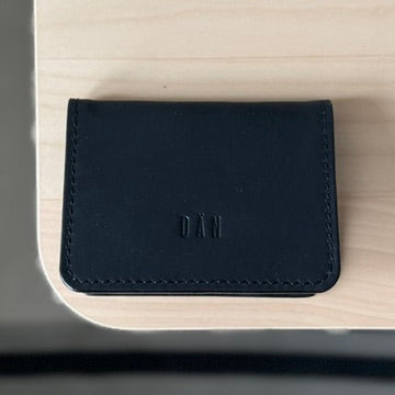 Malmö pénztárca - fekete festett