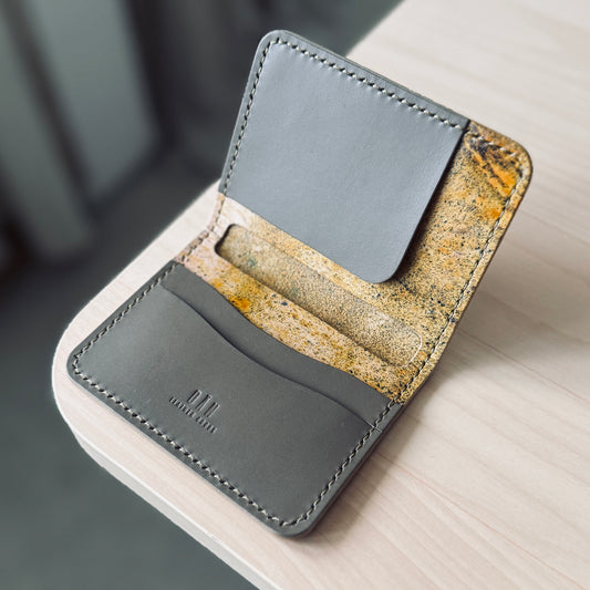 Malmö wallet - grey dyed