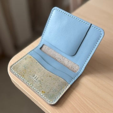 Malmö pénztárca - festett kék