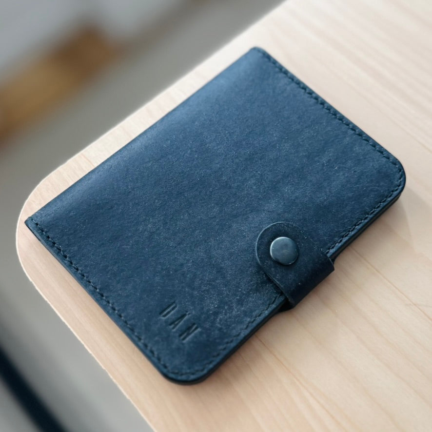 Passport holder - black pueblo
