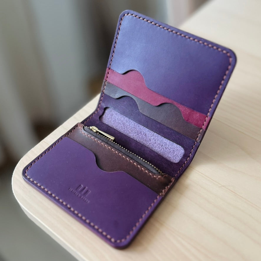 Lyon wallet - purple
