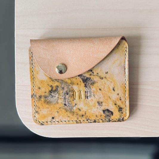 Amszterdam pénztárca - natúr festett