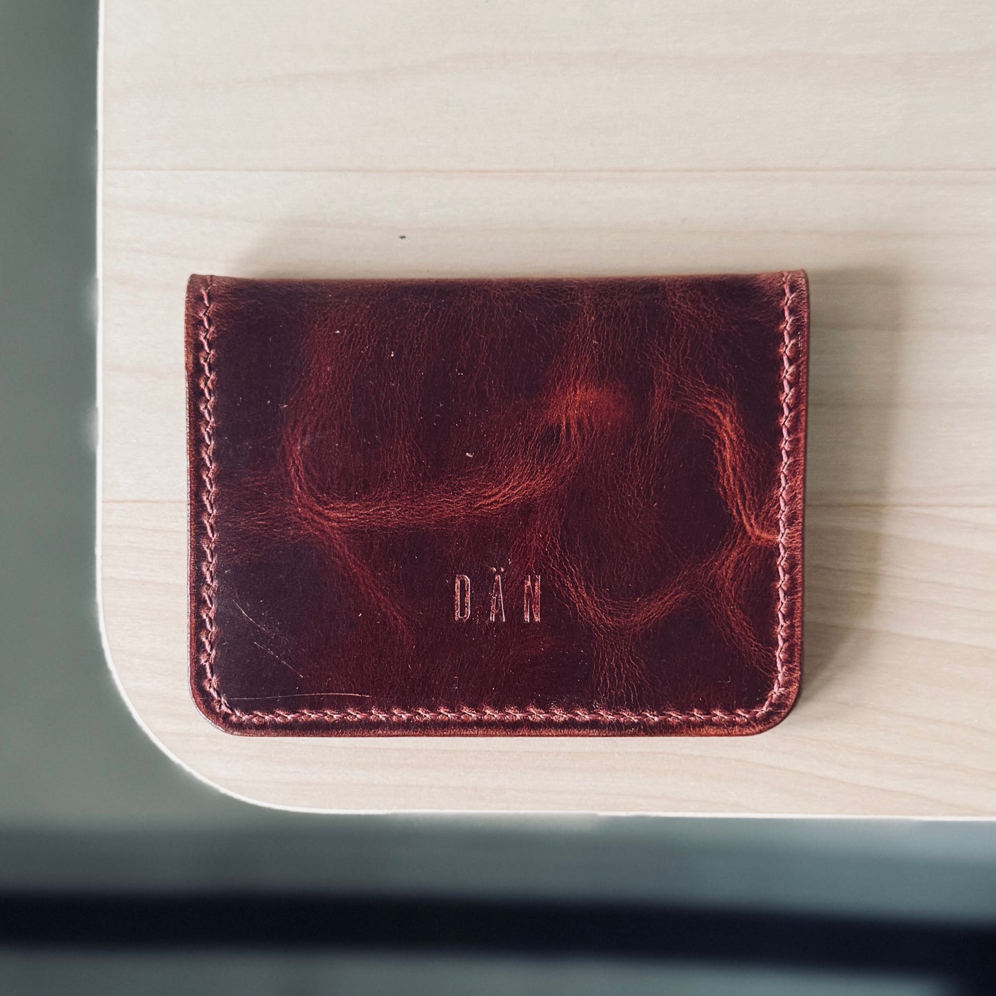 Malmö pénztárca - burgundy