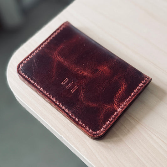 Malmö wallet - burgundy