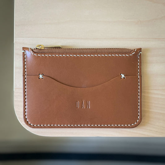 Lisbon wallet - brown & dyed