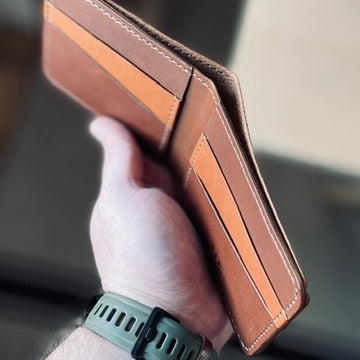 Dublin wallet - nutbrown