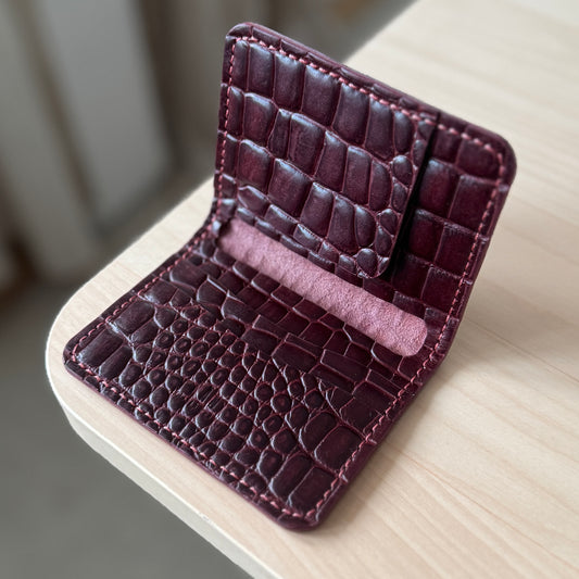 Malmö wallet - croco