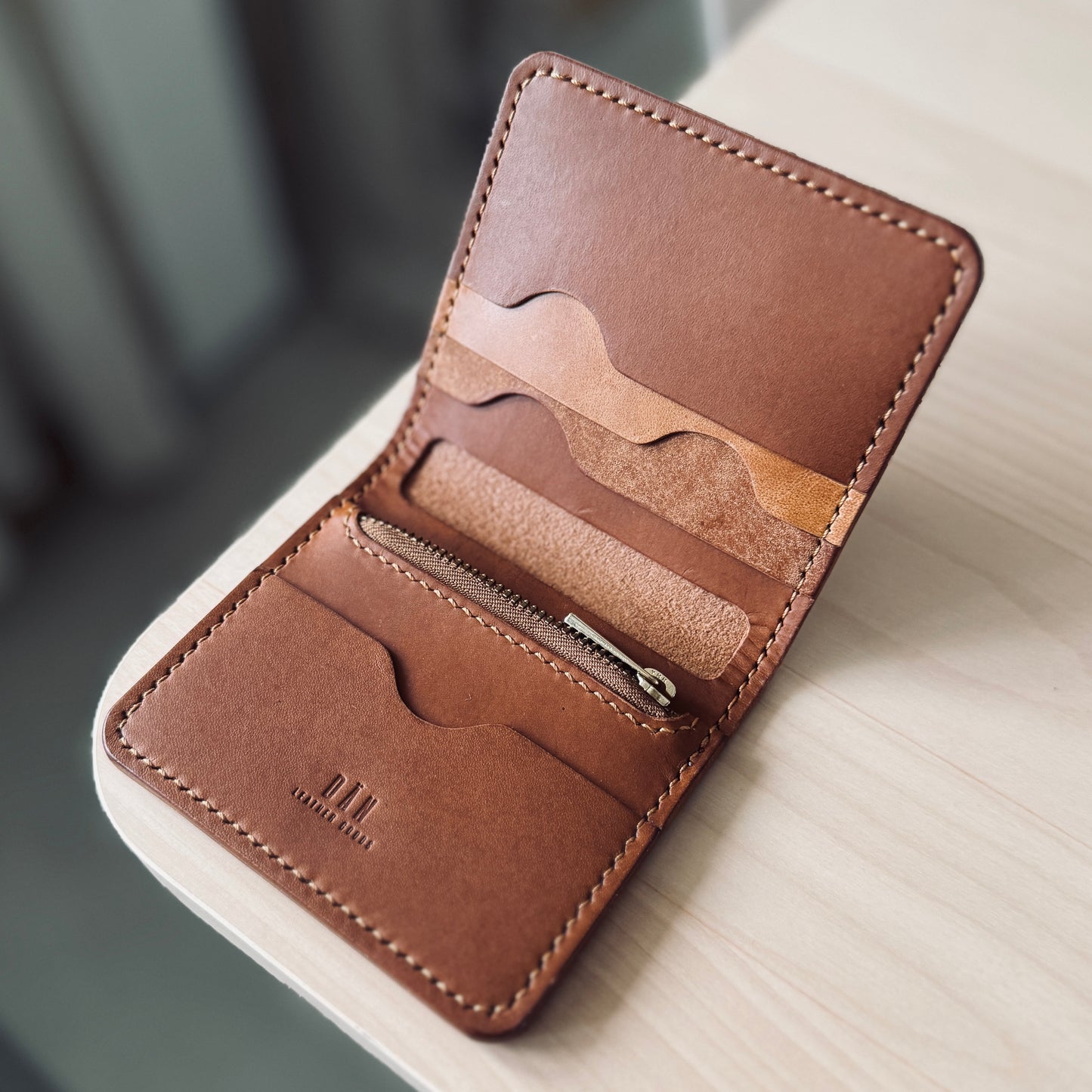 Lyon pénztárca - barna