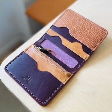 Lyon wallet - burgundy