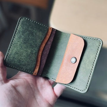 Berlin wallet - green pueblo