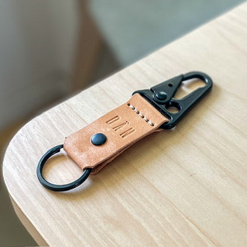 Keychain carabiner - natural