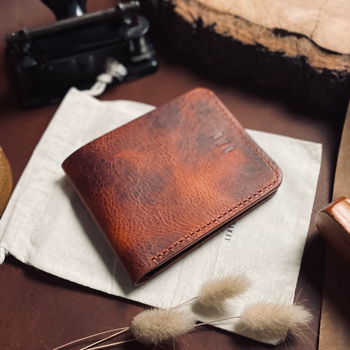 Stockholm wallet - olmo waxy & black