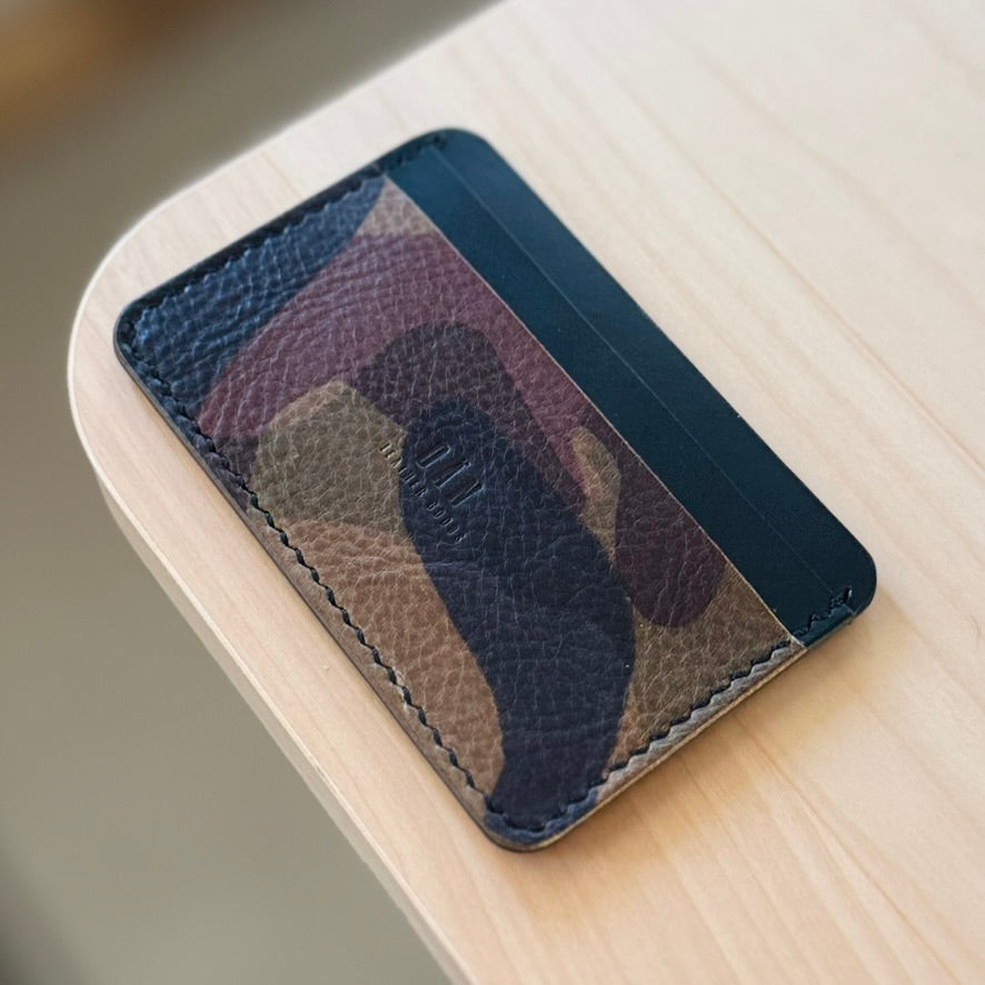 Porto cardholder - black camo