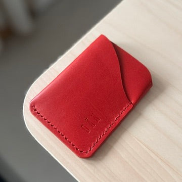 Budapest V1 kártyatartó - piros