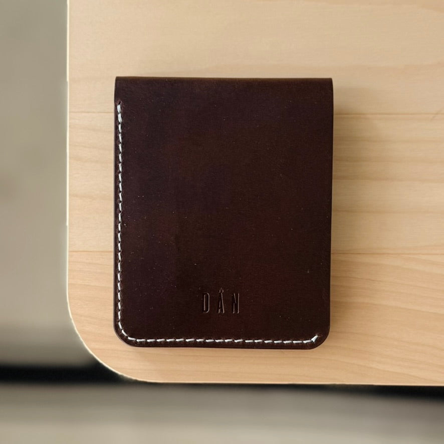 Stockholm wallet - dark brown