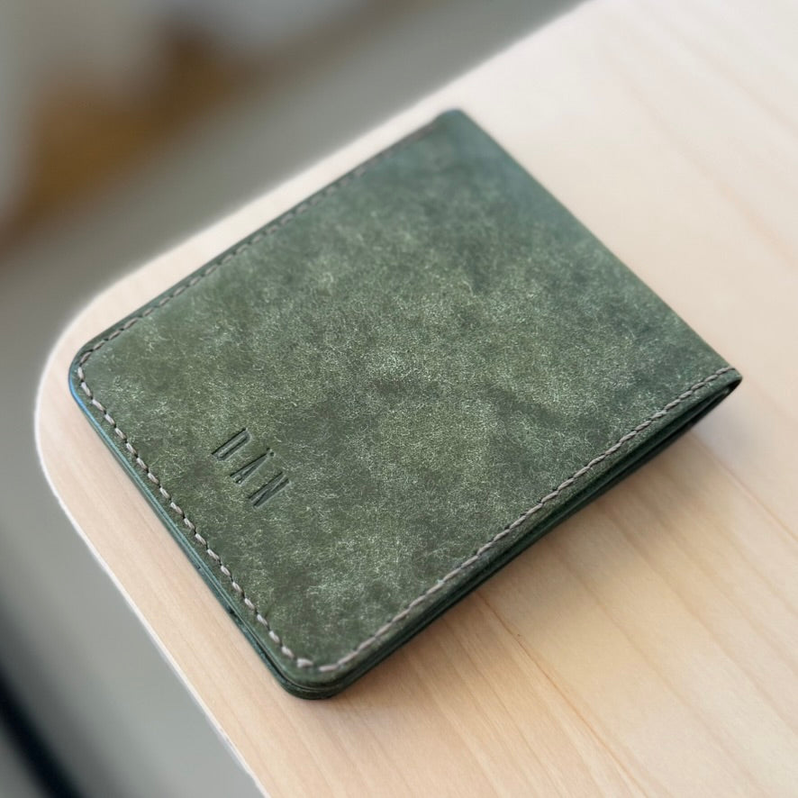 Dublin wallet - green pueblo