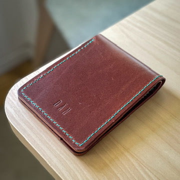 Dublin wallet - brown maremma